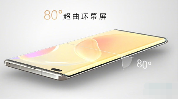 华为nova8pro是曲面屏吗？