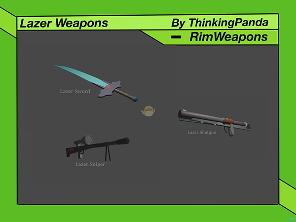 边缘世界激光镭射武器MOD