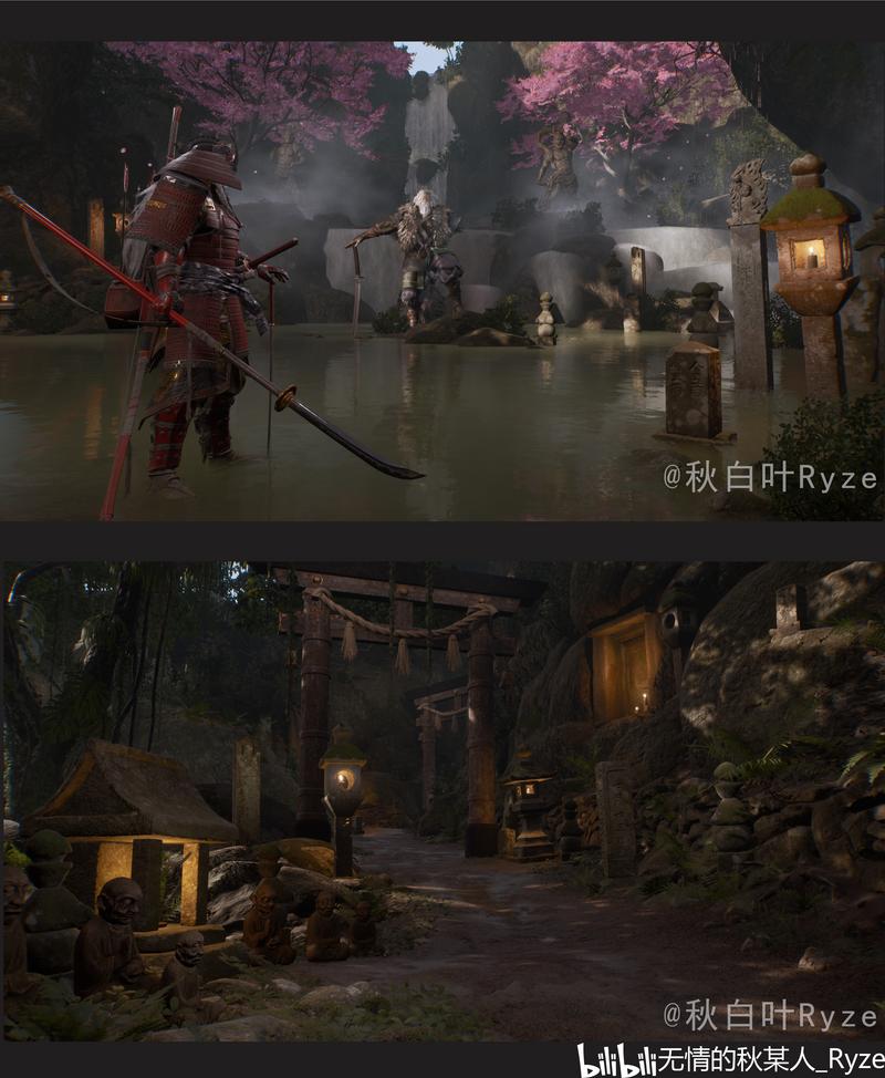 UE4日式场景练习（鬼藏峰）