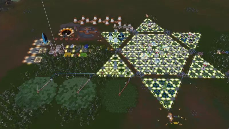 【火星求生Surviving Mars】我的完美基地布局截图