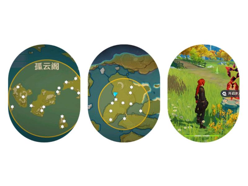 [原神]秘宝迷踪 藏宝地13 14 多人挑战位置