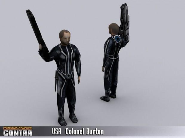 CNCG:ZH-Contra系列MOD单位介绍——USA英雄01贝顿上校
