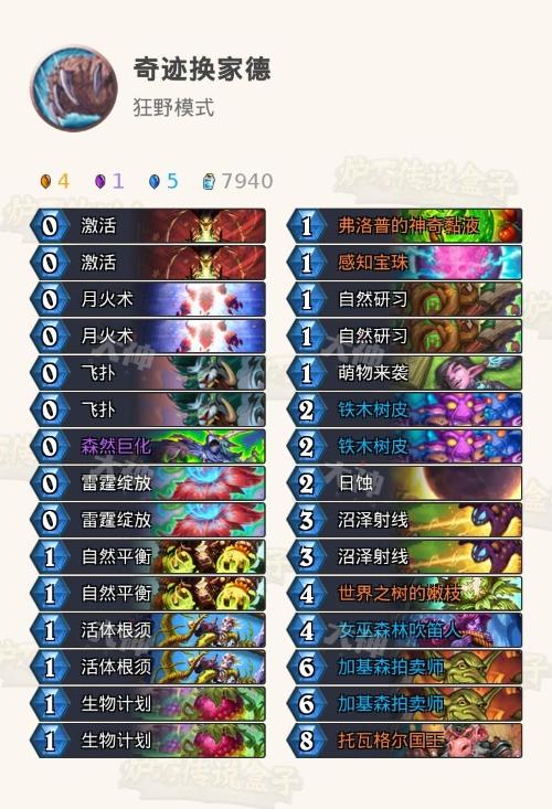 奇迹换家德 一分钟抽光牌库击败对手