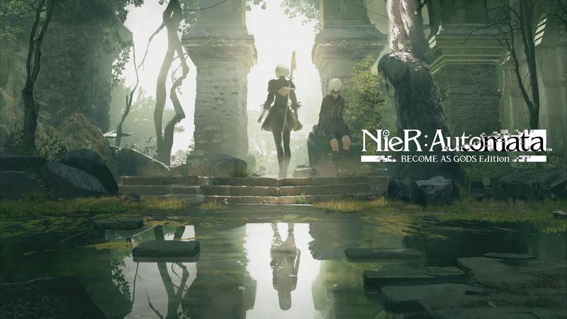 NieR: Automata 视频中使用的背景图