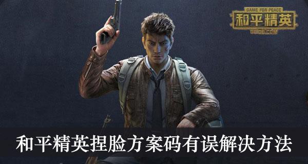 《和平精英》捏脸方案码有误解决方法