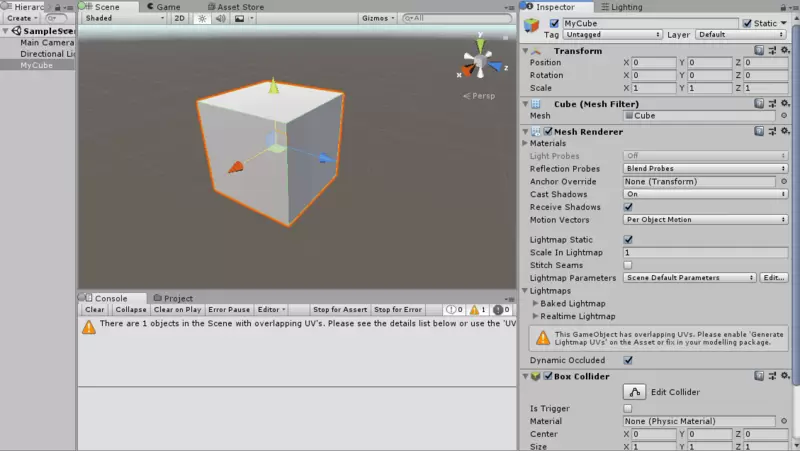 Unity3d UV重叠（UV Overlapping）解决方法【2021】
