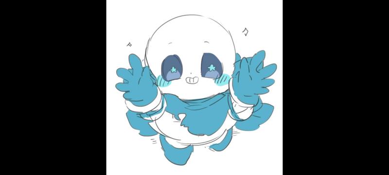 我和sans一起上学
