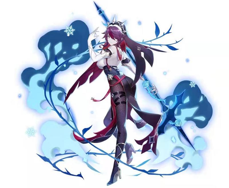 原神：罗莎莉娅最详细资料来了，能给队友加高贵的暴击
