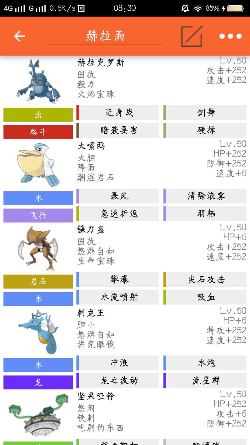 PVP赫拉雨配置