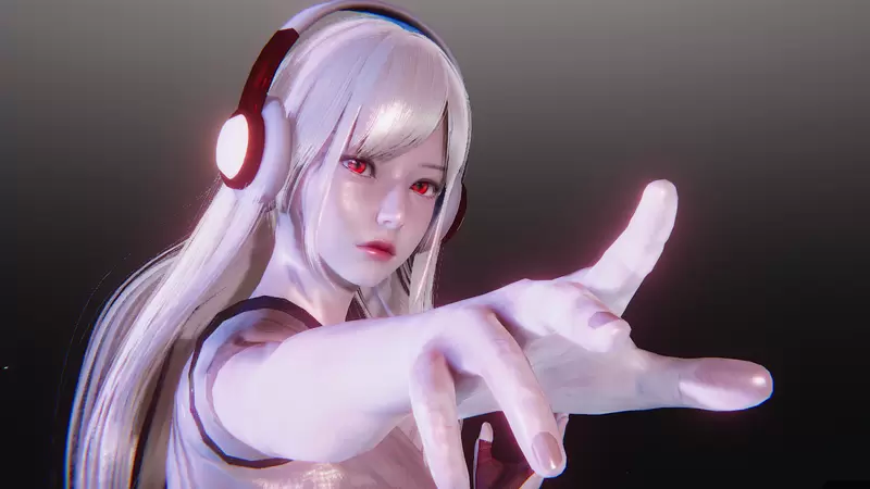 新的MMD和人物卡，争取除夕能见面！