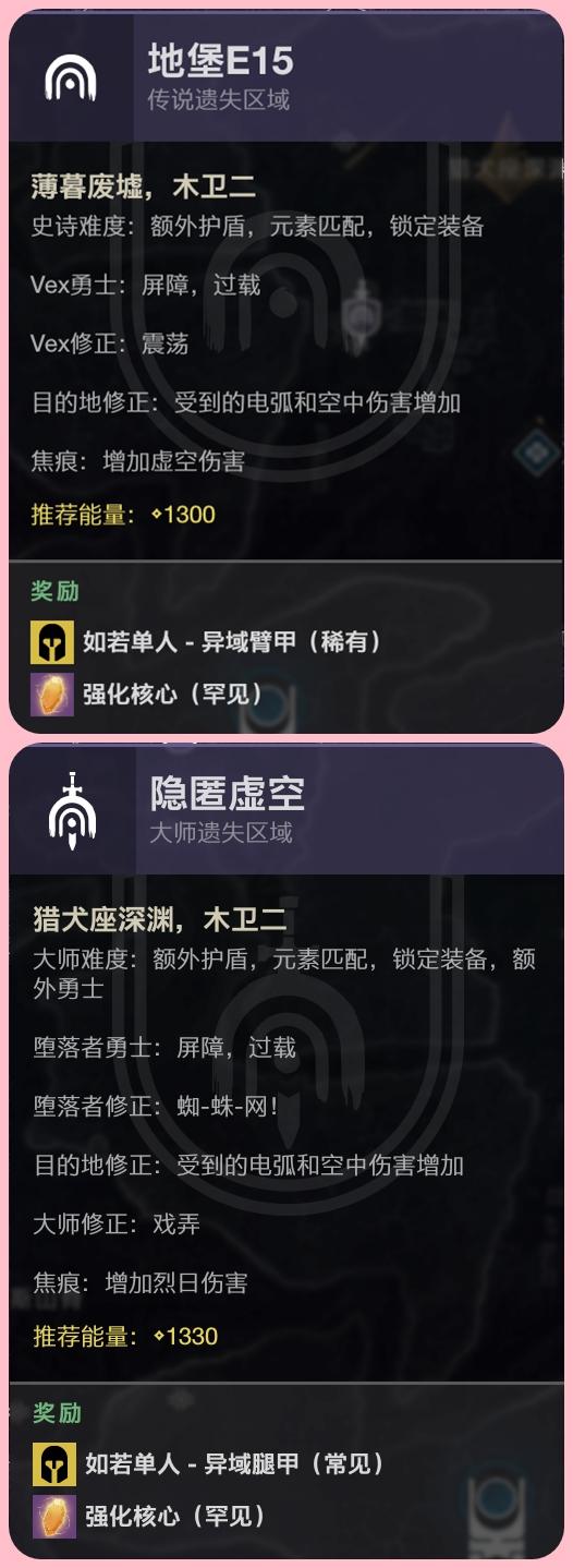 《命运2》今天猪王算半个神仙哟~明天出胸甲遗失区域