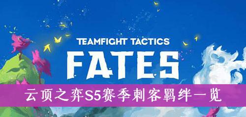 《云顶之弈》S5赛季刺客羁绊一览