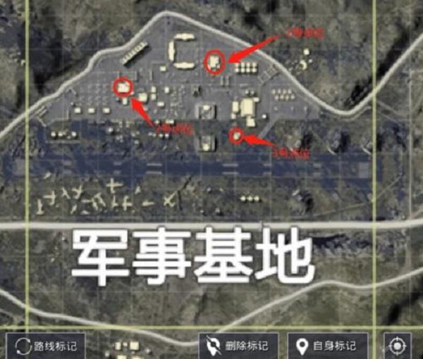 和平精英军事基地密码