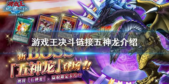 游戏王决斗链接五神龙怎么打 新BOSS五神龙介绍