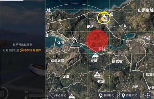 和平精英明星大仓打卡点位置坐标分享