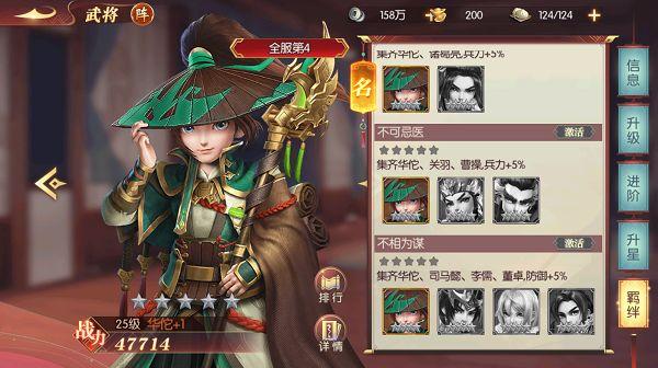 超神军师华佗最强阵容搭配方法