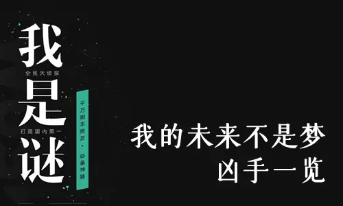 《我是谜》我的未来不是梦凶手一览