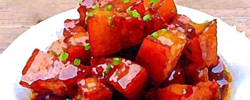 红烧肉苦怎么回事