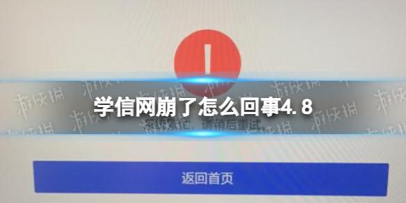 学信网崩了怎么回事4.8 学信网4月8日崩了