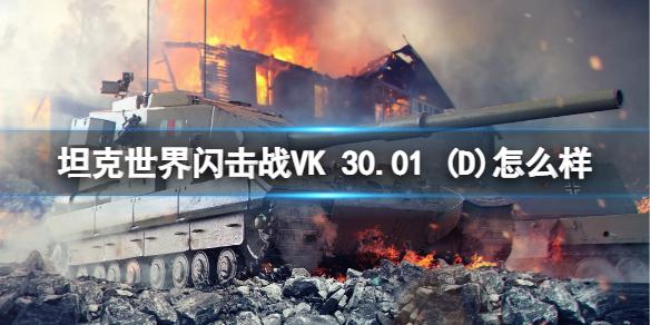 坦克世界闪击战VK 30.01 (D)怎么样 VK 30.01 (D)坦克图鉴