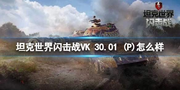 坦克世界闪击战VK 30.01 (P)怎么样 VK 30.01 (P)坦克图鉴