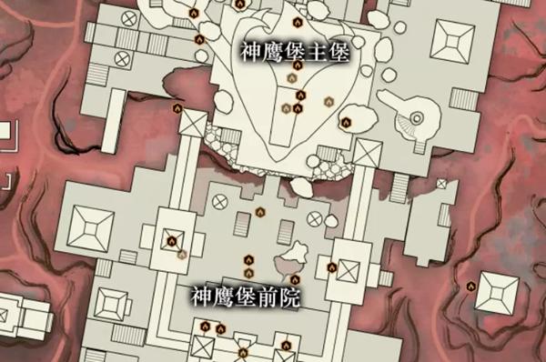 永劫无间神鹰堡金绿堆点位图解