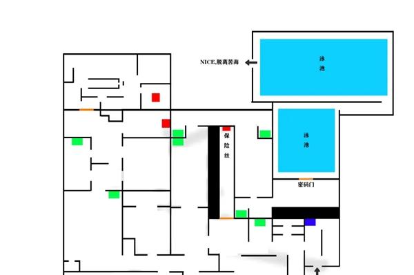 深入后室第二关地图分享