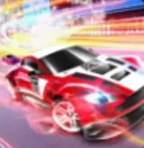 闪电追逐赛车