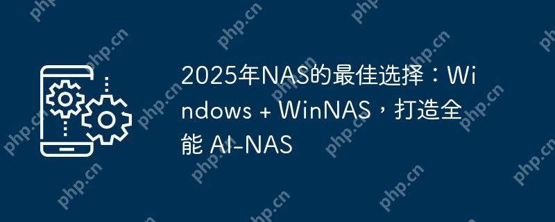 2025年NAS的最佳选择:Windows + WinNAS,打造全能 AI-NAS
