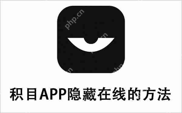 积目app隐藏在线的方法教程
