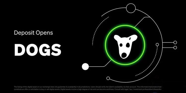 黑白狗币DOGS延后至8/23空投、上市!新增Bitget和Gate.io交易所申领
