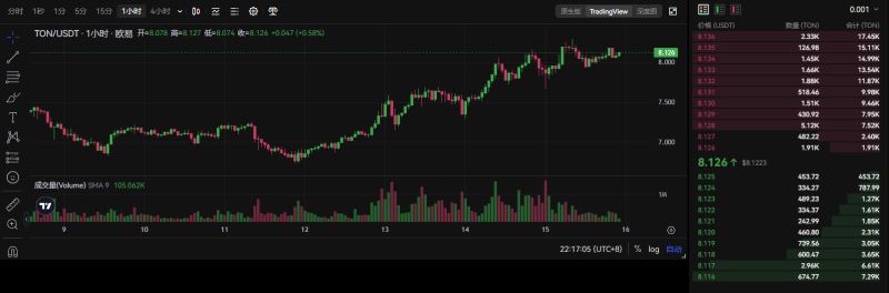TON币暴涨100%,未来TON币价格走势分析