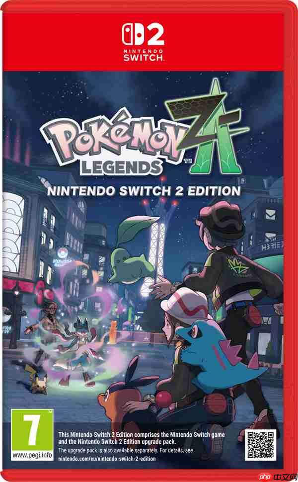 《宝可梦传说:Z-A》公布发售日期 Switch 2同步上线