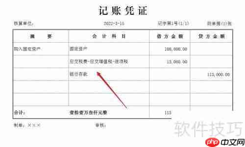 固定资产入库时,会计分录应该如何做？