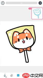 漫芽糖简笔画如何上色-漫芽糖简笔画怎么给图片上色