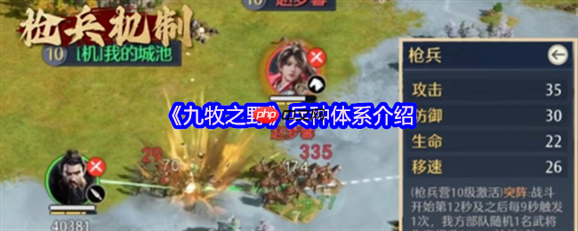 战场交响曲:九牧之野兵种克制与战术全解析