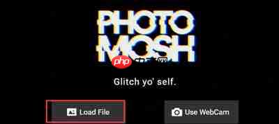 PhotoMosh怎么制作抖音风格图片