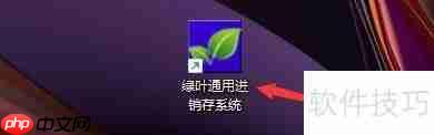 绿叶通用进销存程序启动时如何设置弹出提醒窗口