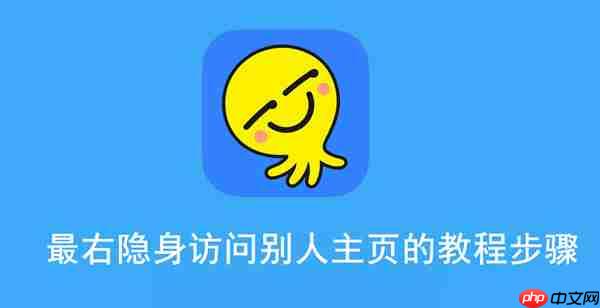 最右隐身访问别人主页的教程