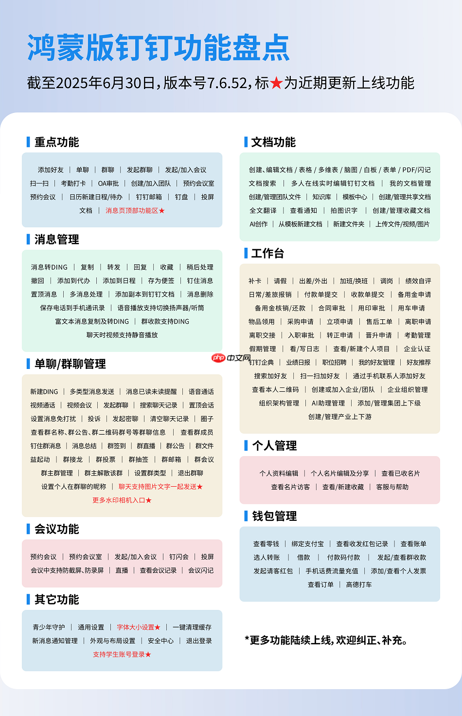 鸿蒙版钉钉降低企业鸿蒙化门槛:工作台上线