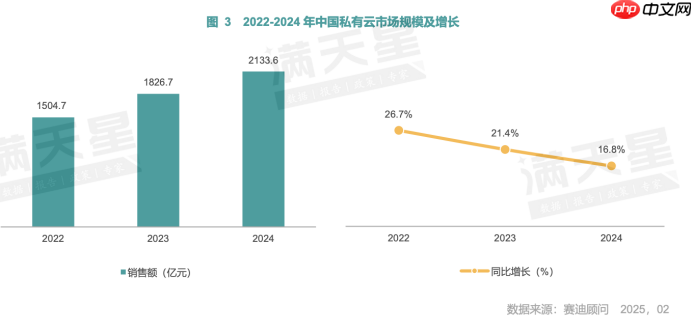 2024-2025年中国私有云市场研究报告,八大品牌入选领导者象限