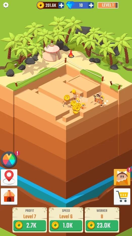 Idle Digger Inc游戏图片2