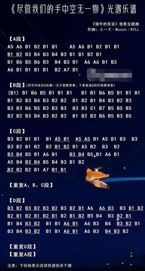 光遇好听的乐谱大全，弹奏方式详细流程图片5