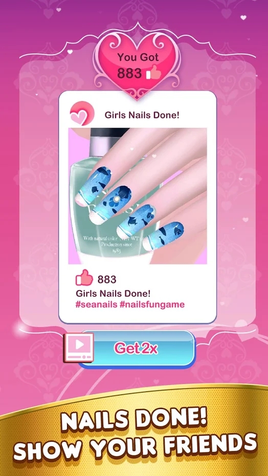 Girls Nails Done