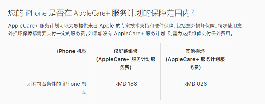 苹果AppleCare+服务计划：已支持在iPhone上直接购买图片4