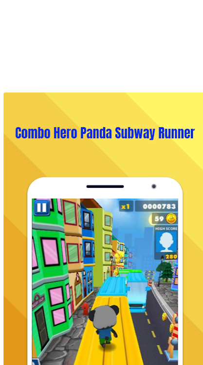 Combo Hero Panda Subway Runner