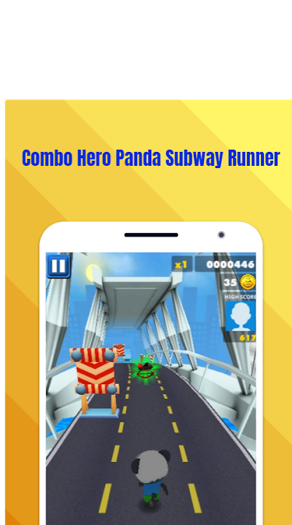 Combo Hero Panda Subway Runner