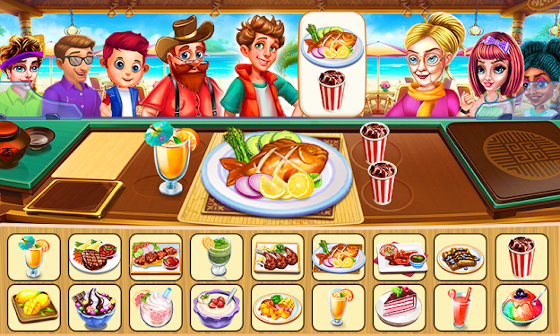 疯狂厨师餐厅烹饪狂潮食物热