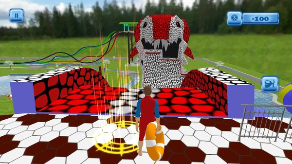 水滑动冒险公园