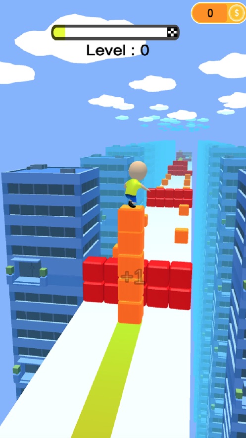 方块竞赛超级跳跃方块3D